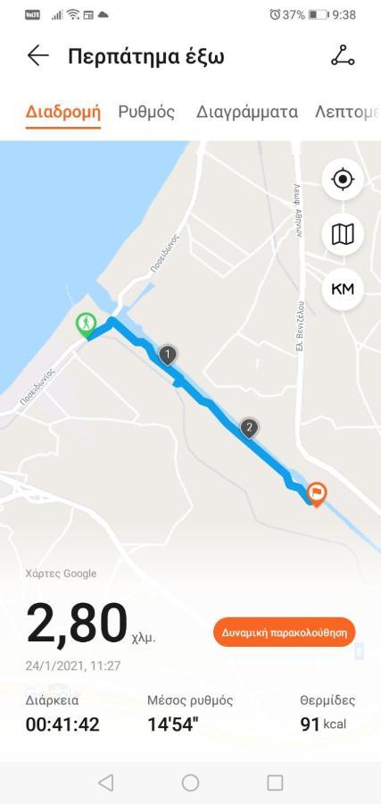 Studio Poseidonia Apartment 75Sqm Corinth Canal Екстер'єр фото